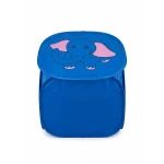 Foldable Fabric Toy Storage Bin - Pop-up Cartoon Organizer for Kids' Toys & Laundry. - crowna