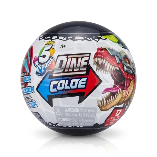 ZURU 5 Surprise Dino Strike Color Change Mystery Capsule Ball — 5 Sealed Compartments - My Dolly - Image 4