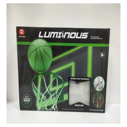 Medium suspension phosphorescent basketball Medium suspension phosphorescent basketball