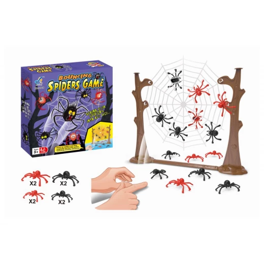 Spider-web throwing game, for two people Spider-web throwing game, for two people