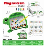 Magnetism Mini Turtle Drawing Board - Educational Magnetic Dot Pen Puzzle Toy with 10 Pattern Cards - My Dolly