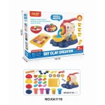 مجموعة آلة المعكرونة والطين Keyluckar - إبداعات طينية يدوية (DIY Clay Creation) - 24 قطعة مع 5 ألوان - 3 سنوات فما فوق - ماي دولي