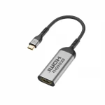 محول USB-C إلى HDMI 8K@60Hz شريحة VMM7100، عرض النطاق الترددي الأقصى 48Gbps، طول الكابل 5 سم/10 سم من بروميت - برو مات