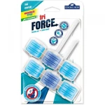 Tri FORCE Toilet Rim Block 3 in 1 Hygiene Cleanliness foaming Intense SEA FRESH 2PCS 90 G - Force