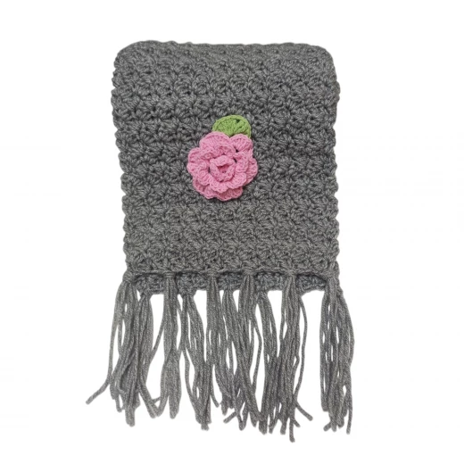 Joyful threads hand mad wool scarf from Joyful threads. - Joyful threads - Image 2