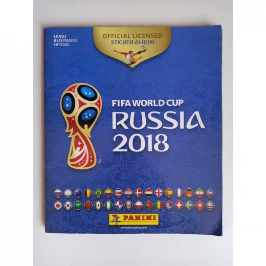 ألبوم ملصقات كأس العالم لكرة القدم 2018 من بانيني ألبوم ملصقات كأس العالم لكرة القدم 2018 من بانيني