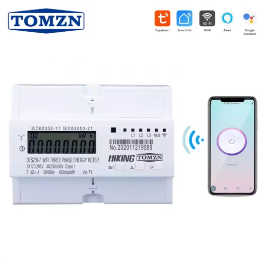 عداد الطاقة 3 فاز سكة  وات ساعة 3*220 380 400 50 60 مع 485 - تومزن - تومزن - Image 3