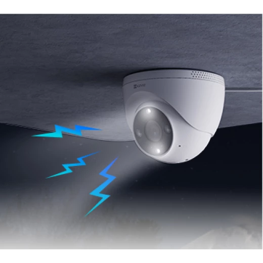 EZVIZ H4 is a versatile security camera providing reliable indoor and outdoor surveillance. It delivers clear 4MP video, AI human/vehicle detection, night vision, two-way audio, and weatherproof protection for complete home coverage - Ezviz - Image 8
