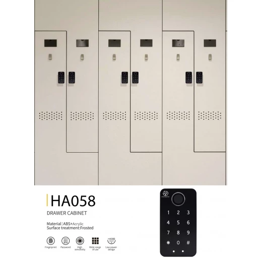 The Cabinet/Drawer Lock HA58  provides reliable security for cabinets, drawers, and storage compartments Durable and easy to install, it prevents unauthorized access and protects valuables effectively - Tuya - Image 4