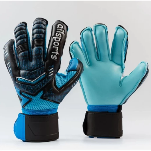 Professional goalkeeper glove with finger protection and a layer of highly grippy latex - Image 4