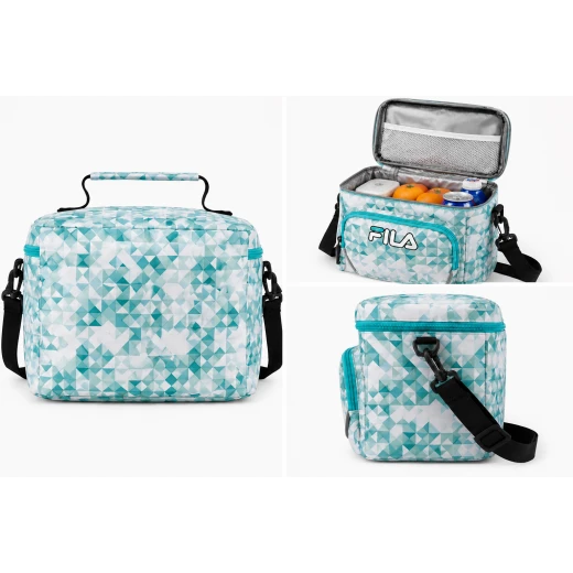 FILA Insulated Lunch Bag – Portable Thermal Lunch Box with Adjustable Shoulder Strap - Image 2