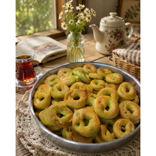 Premium Homemade Ka’ak – Crispy Golden Traditional Baked Rings Made with Fine Flour – Freshly Baked 500g Box for Tea & Coffee Premium Homemade Ka’ak – Crispy Golden Traditional Baked Rings Made with Fine Flour – Freshly Baked 500g Box for Tea & Coffee