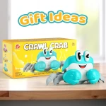 بيكاكو السلطعون الزاحف – لعبة سلطعون كهربائية مع موسيقى وأضواء ملونة