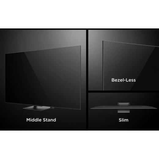 تلفزيون TCL الذكي مقاس 55 بوصة بدقة 4K QLED، HDR، Ultra HD، سعة تخزين 32 جيجابايت، Game Master 2.0، دعم Dolby Vision، Google TV، تقنية IQ-Atmos، سطوع 1000 شمعة، IMAX Enhanced، معدل تحديث 144 هرتز، VRR – موديل 55C745 (أسود) – ضمان لمدة سنتين - تي سي ال - Image 4