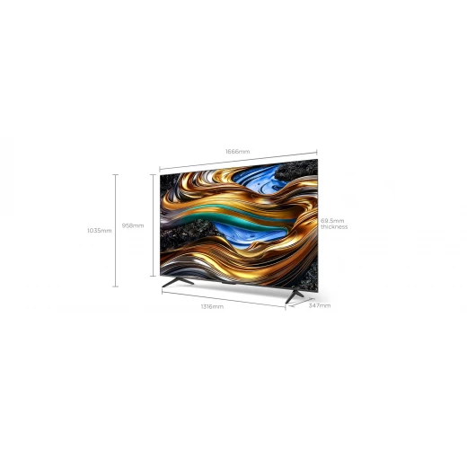تلفزيون TCL الذكي بدقة 4K UHD مع Google TV – شاشة 75 بوصة، Dolby Vision، نطاق لوني واسع، معالج AiPQ وصوت Dolby Atmos – ضمان لمدة سنتين - تي سي ال - Image 10