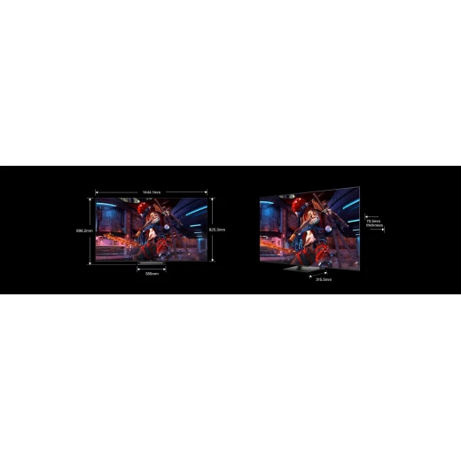 تلفزيون  تي سي ال 65 انش  الترا اتش دي فور كي  مع تقنية النقاط الكمومية، دولبي فيجن وأتموس، وتصميم بلا حواف - تي سي ال - Image 9