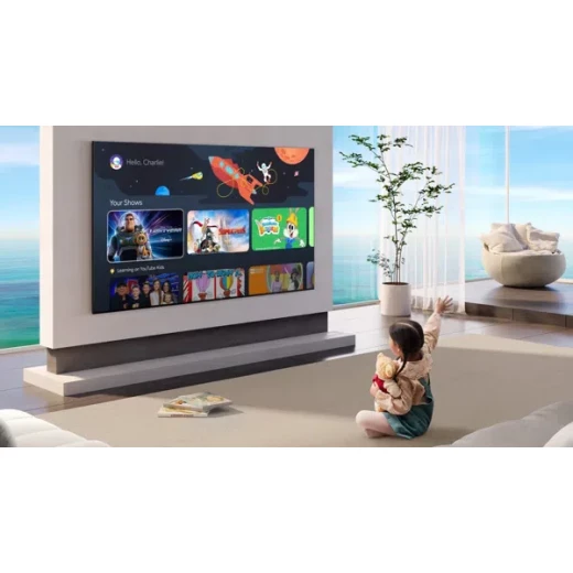 تلفزيون TCL مقاس 215 سم (85 بوصة) من سلسلة C655 بدقة 4K Ultra HD، ذكي، QLED، مع Google TV – موديل 85C655 (أسود) – ضمان لمدة سنتين - تي سي ال - Image 9