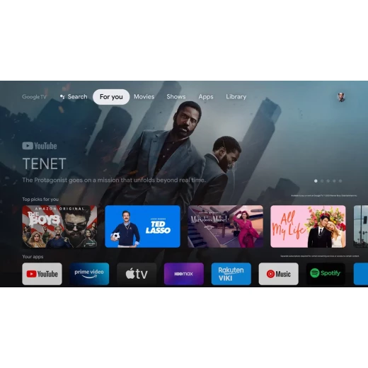 تلفزيون TCL 58 بوصة 4K LED بتقنية HDR10 ودقة UHD – تعزيز الألوان الديناميكي – تصميم معدني بدون حواف – Google TV – موديل 58V6B – ضمان سنتين - تي سي ال - Image 9