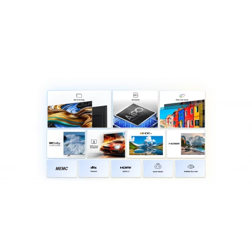 تلفزيون TCL P755 الذكي مقاس 43 بوصة بدقة 4K UHD مع Google TV – يدعم HDR وDolby Vision ومعالج AiPQ – ضمان لمدة سنتين - تي سي ال - Image 6