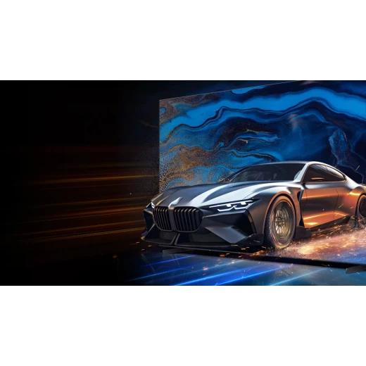 تلفزيون TCL الذكي مقاس 98 بوصة – QLED Pro بدقة 4K، يدعم HDR10+، Google TV، Dolby Vision وDolby Atmos، معدل تحديث 144 هرتز VRR + 240 هرتز DLG، نظام صوتي ONKYO 2.1، تصميم نحيف وموحّد (Slim & Uni-body) – موديل 98C655، لون أسود – ضمان لمدة سنتين - تي سي ال - Image 6