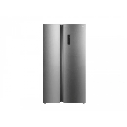 ثلاجة TCL جانبية (Side by Side) موديل P520SBS – سعة صافية 520 لتر – فضي – الأبعاد: 920 × 1768 × 630 ملم – ضمان لمدة سنتين ثلاجة TCL جانبية (Side by Side) موديل P520SBS – سعة صافية 520 لتر – فضي – الأبعاد: 920 × 1768 × 630 ملم – ضمان لمدة سنتين