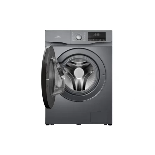 غسالة TCL موديل P607FLG بمحرك BLDC، مقبض كروم، لون رمادي، بتقنية العاكس (Inverter) – ضمان لمدة سنتين - تي سي ال - Image 8