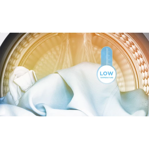 غسالة TCL موديل P610 FLG بمحرك BLDC، مقبض كروم، لون رمادي، بتقنية العاكس (Inverter) – ضمان لمدة سنتين - تي سي ال - Image 5