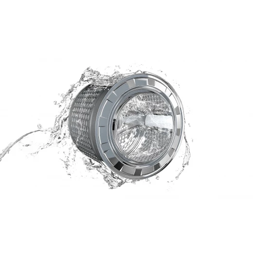 غسالة TCL موديل P610 FLG بمحرك BLDC، مقبض كروم، لون رمادي، بتقنية العاكس (Inverter) – ضمان لمدة سنتين - تي سي ال - Image 8