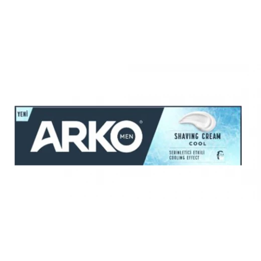 ARKO Shaving Cream Cool 65g for Sensitive Skin, Aloe Vera & Lavender Oil Formula, Reduces Irritation & Razor Burn, Soothes and Refreshes Skin ARKO Shaving Cream Cool 65g for Sensitive Skin, Aloe Vera & Lavender Oil Formula, Reduces Irritation & Razor Burn, Soothes and Refreshes Skin