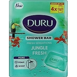 Duru Shower Bar Soap 150gm*4 Jungle
