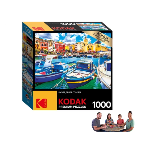 بازل كودك عالي الجودة قارب 1000 قطعة مناسب لعمر 10 واكثر