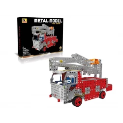 Metal Model Fire Engine 732 Pcs
