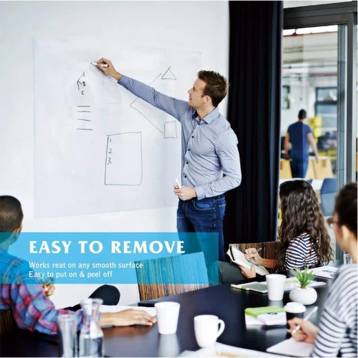 White Board To Stick 45Cm * 200 Cm 1 roll of Whiteboard contact paper & 1 pen - Rs Toys - Image 7