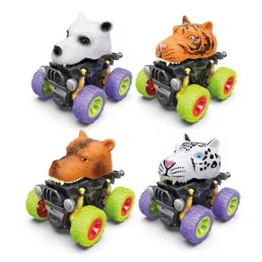 360 Rutation Stunt Animals 9 x 9 x 9 cm Assorted color - Rs Toys - Image 3