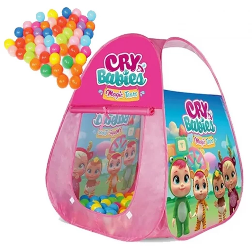 Cry Babies Magic Tears Tent Includes 50 Balls 48 * 15 * 42 cm Cry Babies Magic Tears Tent Includes 50 Balls 48 * 15 * 42 cm