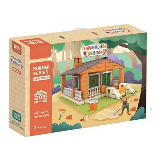 Farm House Garden Buliding 209 Pcs - Rs Toys - Image 2