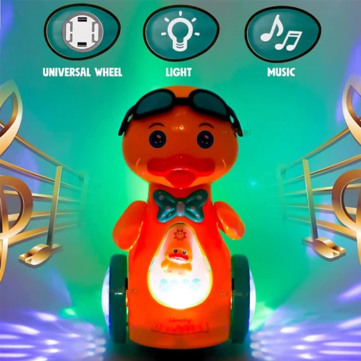 Moving Duck Toy With Lights And Music - Rs Toys - Image 7