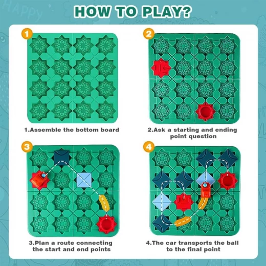 Maze Jigsaw Puzzle 166pcs - Rs Toys - Image 6