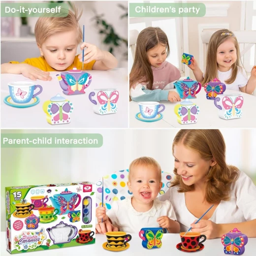 Painter Caramics Tea Set Series - Rs Toys - Image 6