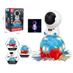 Space Robot Moving  With music & Light 13 x 25.5 cm - Rs Toys