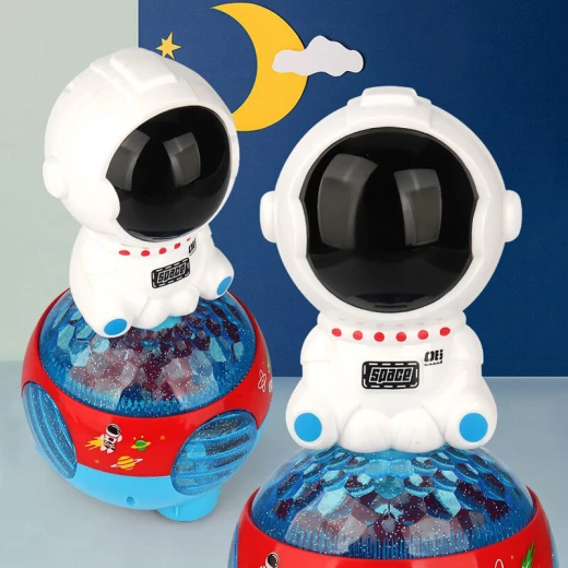 Space Robot Moving  With music & Light 13 x 25.5 cm - Rs Toys - Image 3
