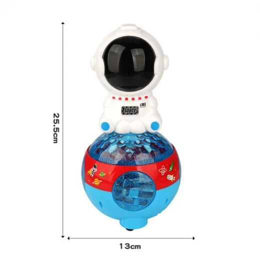 Space Robot Moving  With music & Light 13 x 25.5 cm - Rs Toys - Image 4