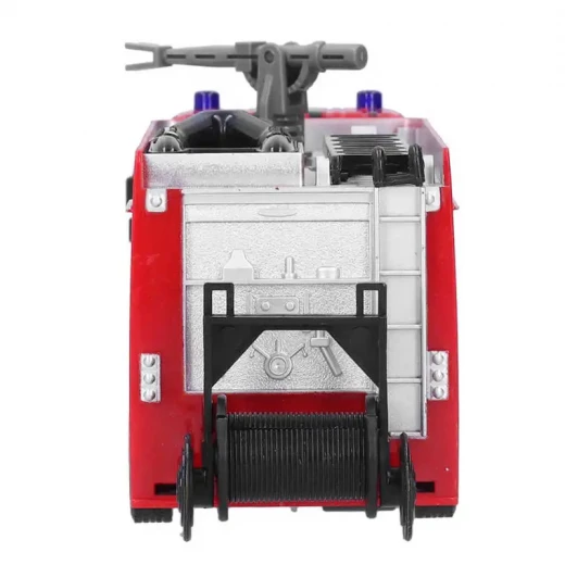 Fire City Rescue Vehicle Water Sprayer Remote Control 1 x car 1 x Charging cable 1 x remote control 1 x battery - Rs Toys - Image 6