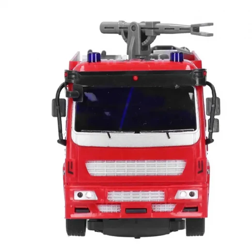 Fire City Rescue Vehicle Water Sprayer Remote Control 1 x car 1 x Charging cable 1 x remote control 1 x battery - Rs Toys - Image 8