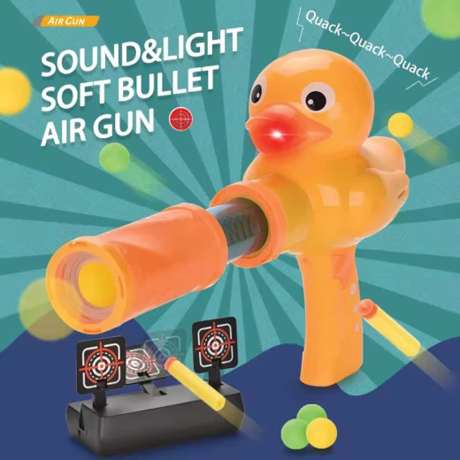 Ducking Gun Soft Bluet Gun (2388-19) boy toys, girl toys, birthday gift, growth, fun, for kids - Rs Toys - Image 5