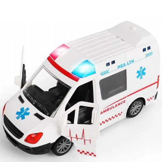 Remote Ccontrol Ambulance Car For kids 3 years & older - Rs Toys - Image 3