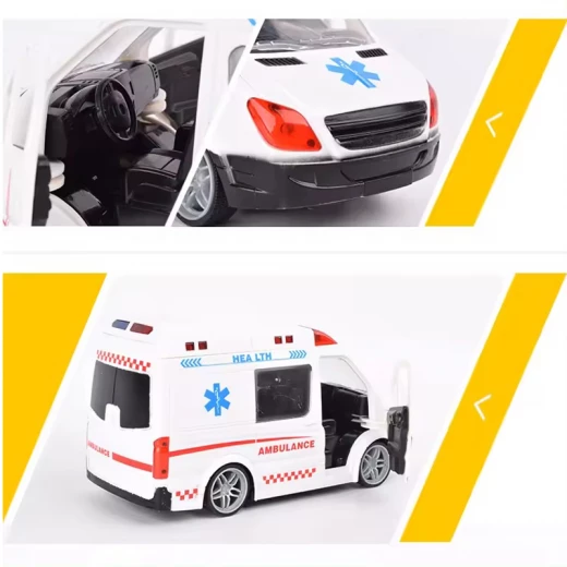 Remote Ccontrol Ambulance Car For kids 3 years & older - Rs Toys - Image 6