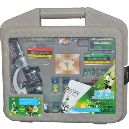 Science Lab Microscope Kit Discovery Biological Microscope - Rs Toys - Image 9