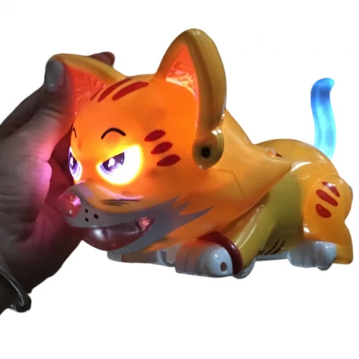 Smart Cat & Mouse Interactive Toy Remote Control Chase Game with Lights, Sounds & Music Fun Toy for Kids Ages 3+ - Rs Toys - Image 3