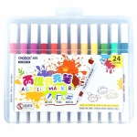 Chosch Acrylic Marker Set 24 Colors (CS-M02-24) High-quality ink Safe for health Ideal for any surface painting - Rs Toys